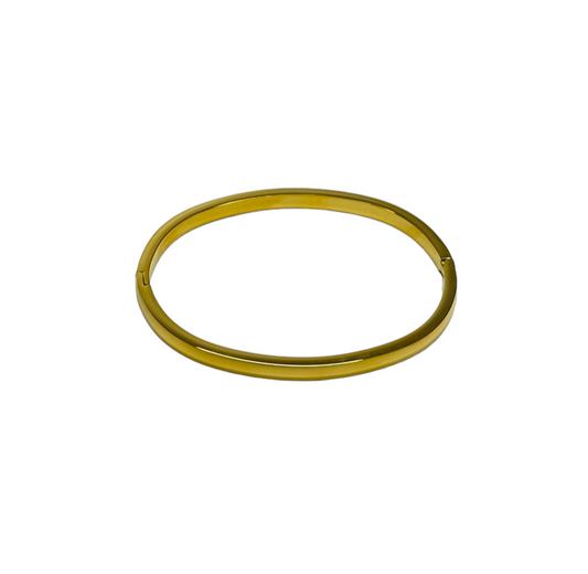 Gold Plain Bracelet